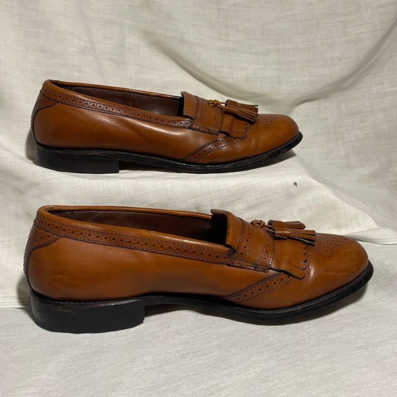 Allen Edmonds Whiskey Tassel Kiltie Bridgeton Style Size 9 Wingtip. - Picture 3 of 8